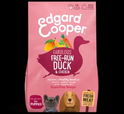 Edgard & cooper, hondenbrokken voor puppy eend & kip, 2,5kg