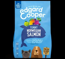 Edgard & cooper, hondenbrokken voor adult met zalm, 700g