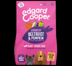 Edgard & cooper, hondenbrokken voor adult plant based wortel, 7kg