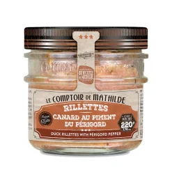 Eendrillettes met perigord peper