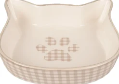 Eet- en drinkpot mylo beige & wit