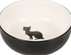 Eet- en drinkpot nala rond zwart & wit