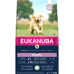 Euk dog puppy&junior large lamb&rice