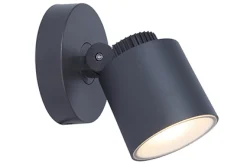 Explorer wandlamp donkergrijs led 5.9w