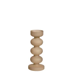 Fabia theelicht her glas - h20,5xd8,5cm