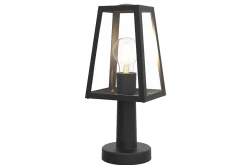 Fia tuinpaal mat zwart e27 40w