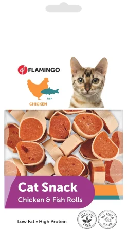 Fish chicken rolls cat 50gr