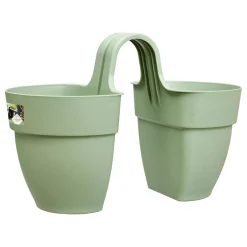 FLOWER TWIN 21CM PISTACHEGROEN