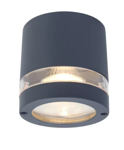 Focus plafondlamp donkergrijs gu10 35w