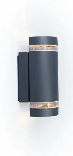 Focus wandlamp donkergrijs gu10 70w