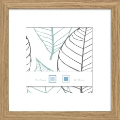 fotolijst halmstad vintage eik 15x15 cm