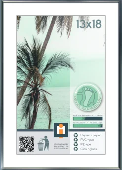 fotolijst kyoto zilver 13x18 cm