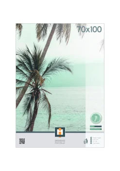 fotolijst kyoto zilver 70x100 cm