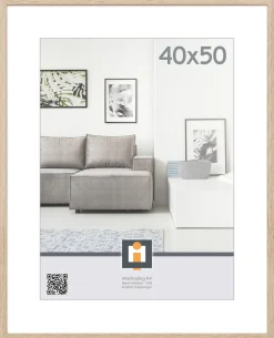 fotolijst livorno vintage eik 40x50 cm