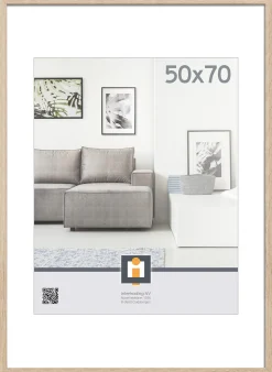 fotolijst livorno vintage eik 50x70 cm