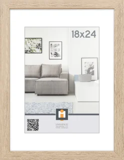 fotolijst livorno vintage eik 18x24 cm