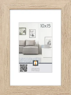 fotolijst livorno vintage eik 10x15 cm