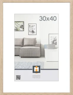 fotolijst livorno vintage eik 30x40 cm