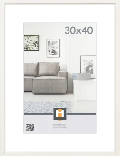 fotolijst livorno wit 30x40 cm