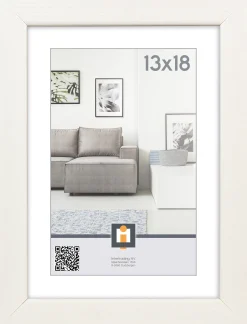 fotolijst livorno wit 13x18 cm