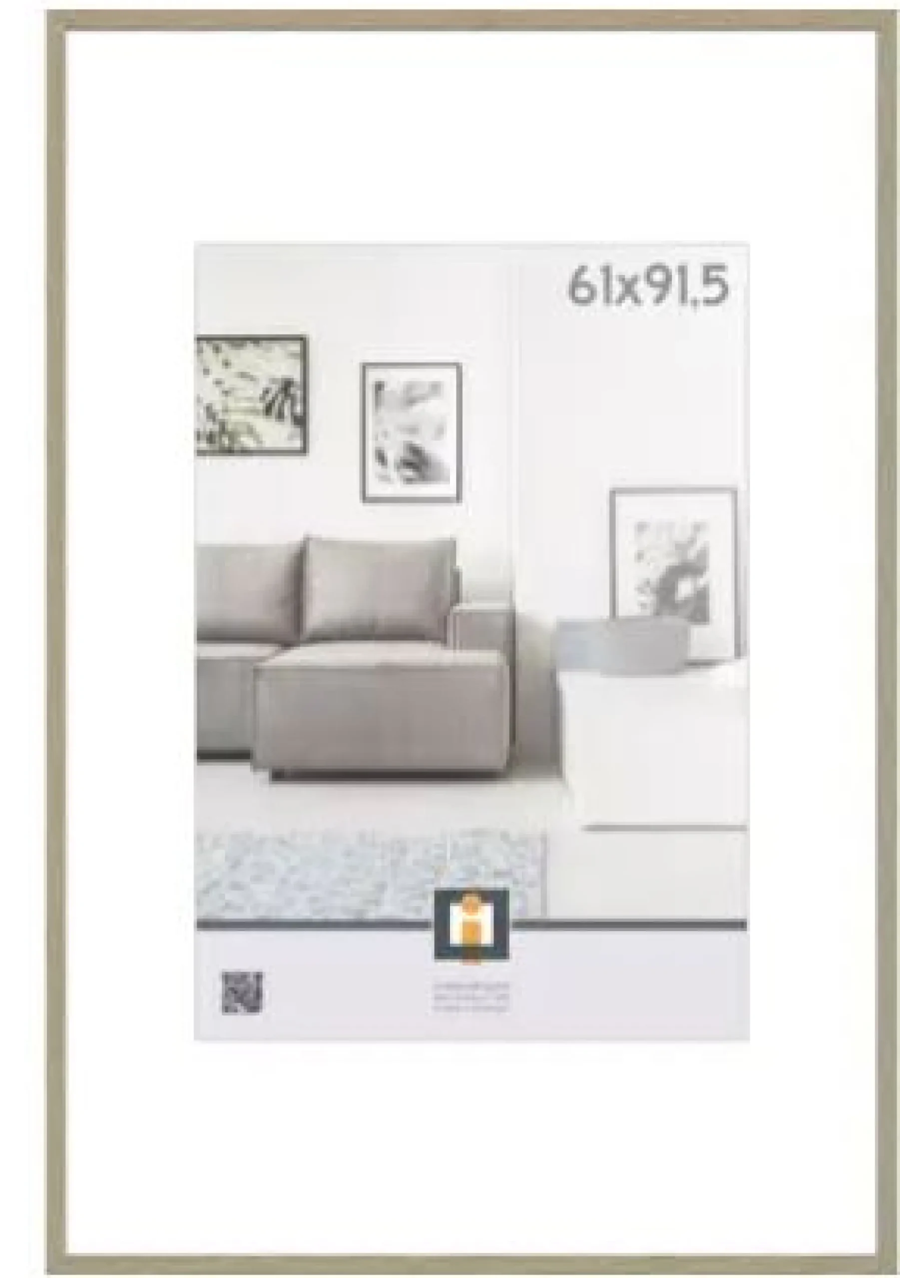 fotolijst madrid vintage eik 61x91,5 cm