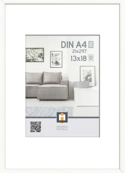fotolijst madrid wit 21x30 cm