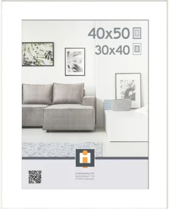 fotolijst madrid wit 40x50 cm