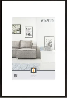 fotolijst madrid zwart 61x91,5 cm