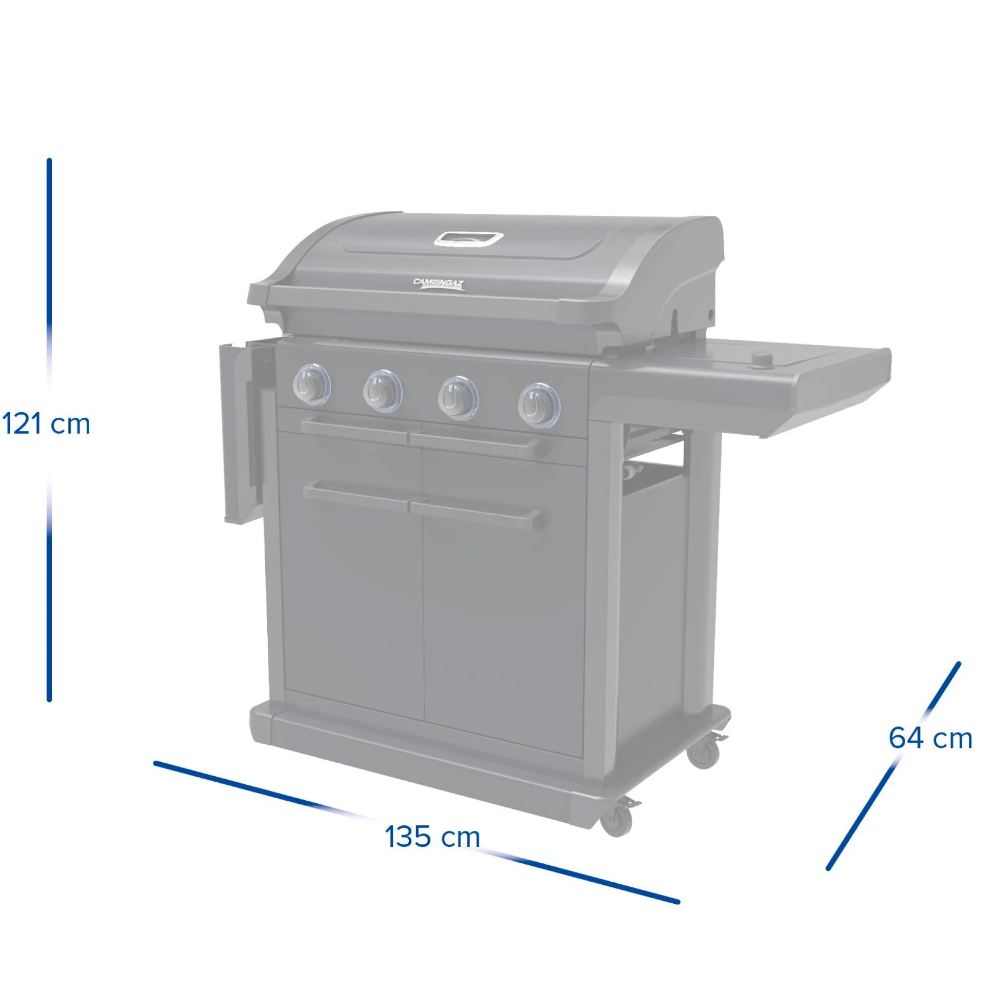 Gasbarbecue 4 Series Onyx S