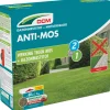 Gazonmeststof met mosverdelger