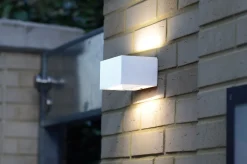 Gemini wandlamp mat wit led 10.5w