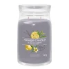 Geurkaars black tea & lemon l jar