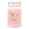 Geurkaars fresh cut roses l jar