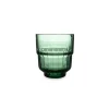 Glas 34cl groen tiffany-set/4
