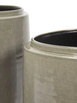 Glazed shades Sierpot l30 x b30 x h30 grijs