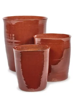 Glazed shades Sierpot lines l40xb40xh44 rood