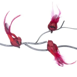 Glitter pluimvogeltje op clip