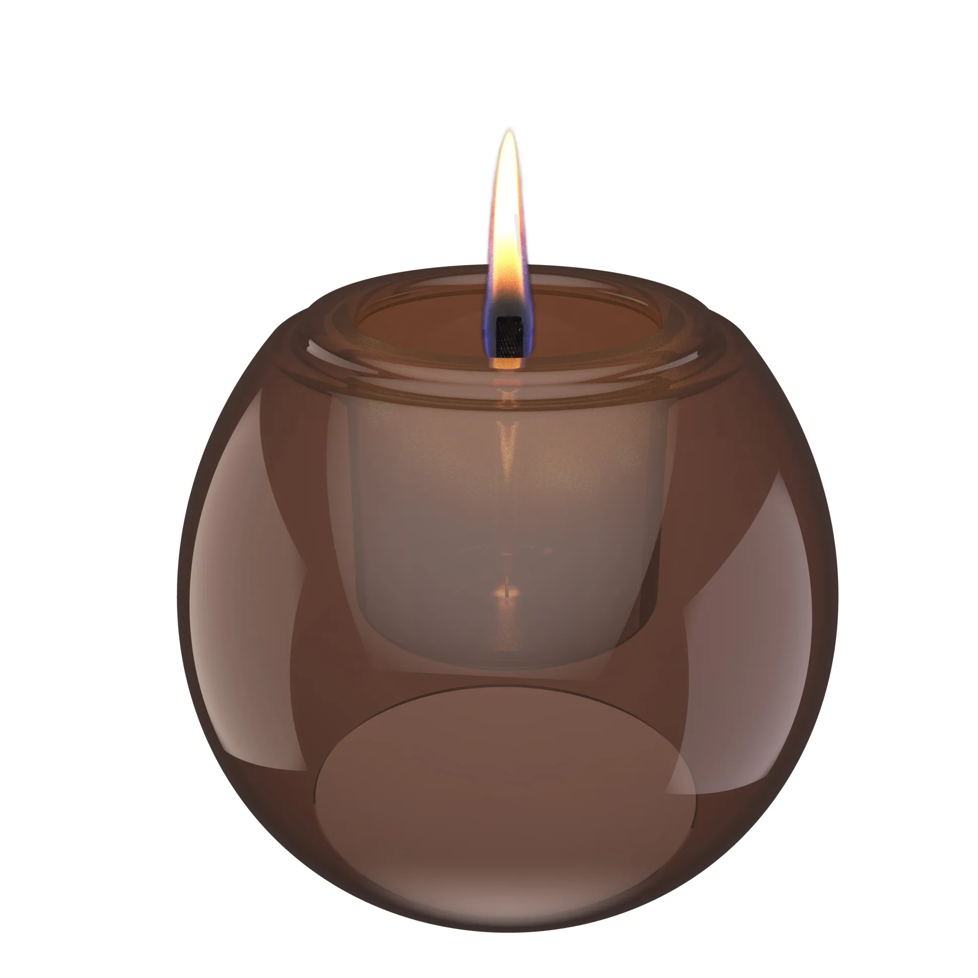 Globus 15 glazen kaars