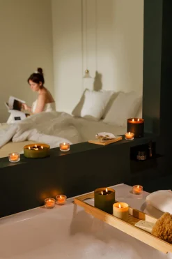 Glow geurkaars shimmering smile