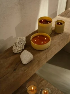 Glow geurkaars 2-wiek shimmering smile