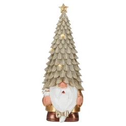 Gnome met led verlichting h29,5