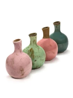 Gold & Pastel Vaas l l17xb17xh24cm ass/4 mix