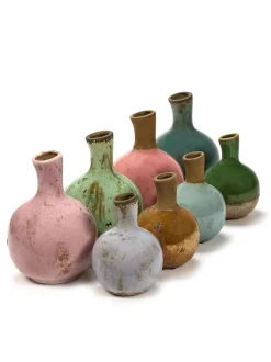 Gold & Pastel Vaas l l17xb17xh24cm ass/4 mix