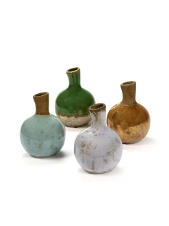 Gold & Pastel Vaas m l13xb13xh18cm ass/4 mix