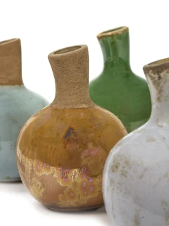 Gold & Pastel Vaas m l13xb13xh18cm ass/4 mix