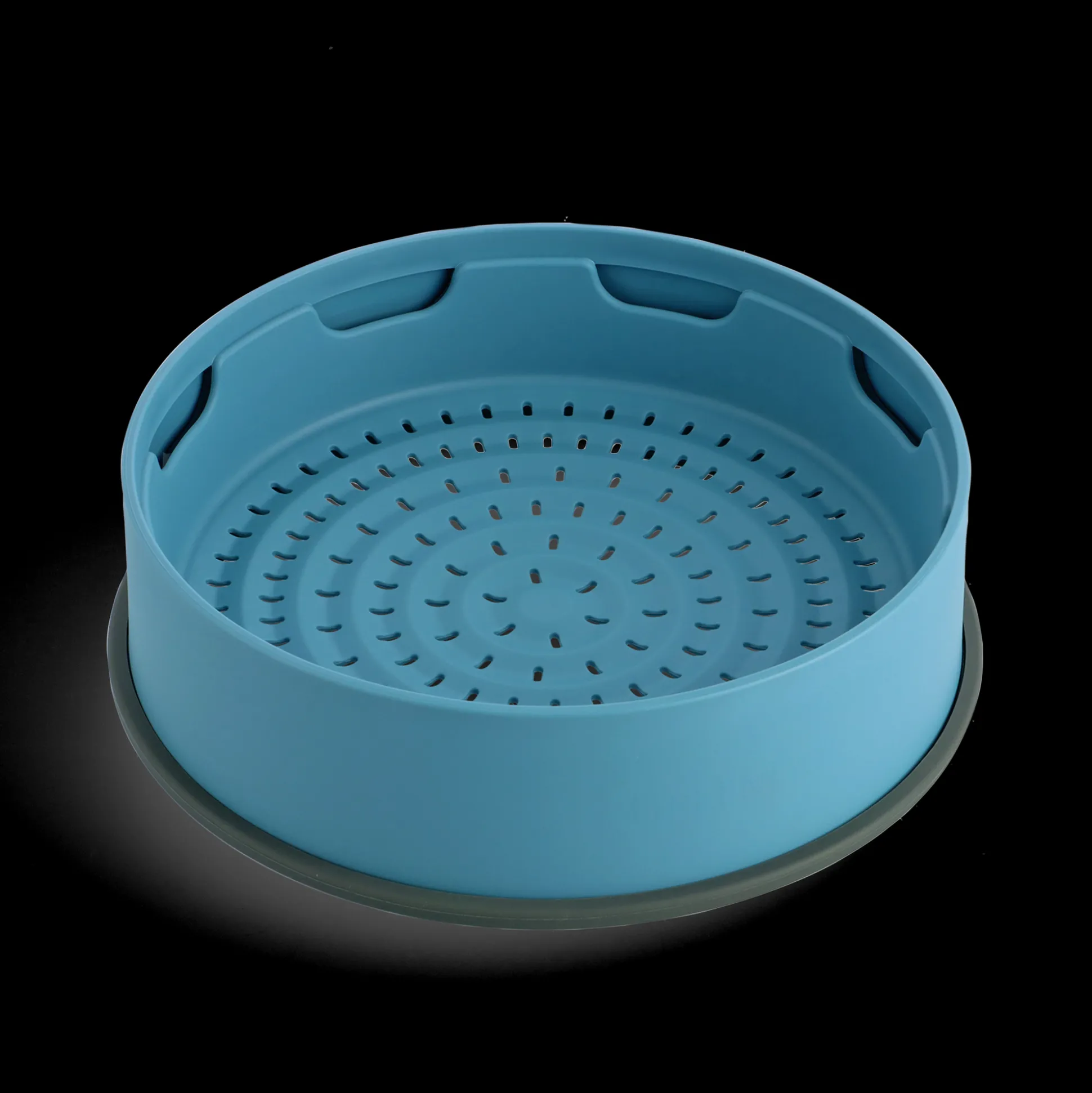 Green pan steamy blue 24cm