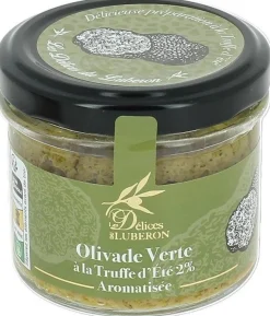 Groene olijventapenade zomertruffel