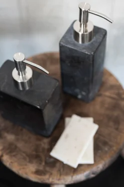 Hammam zeepdispenser d.grijs