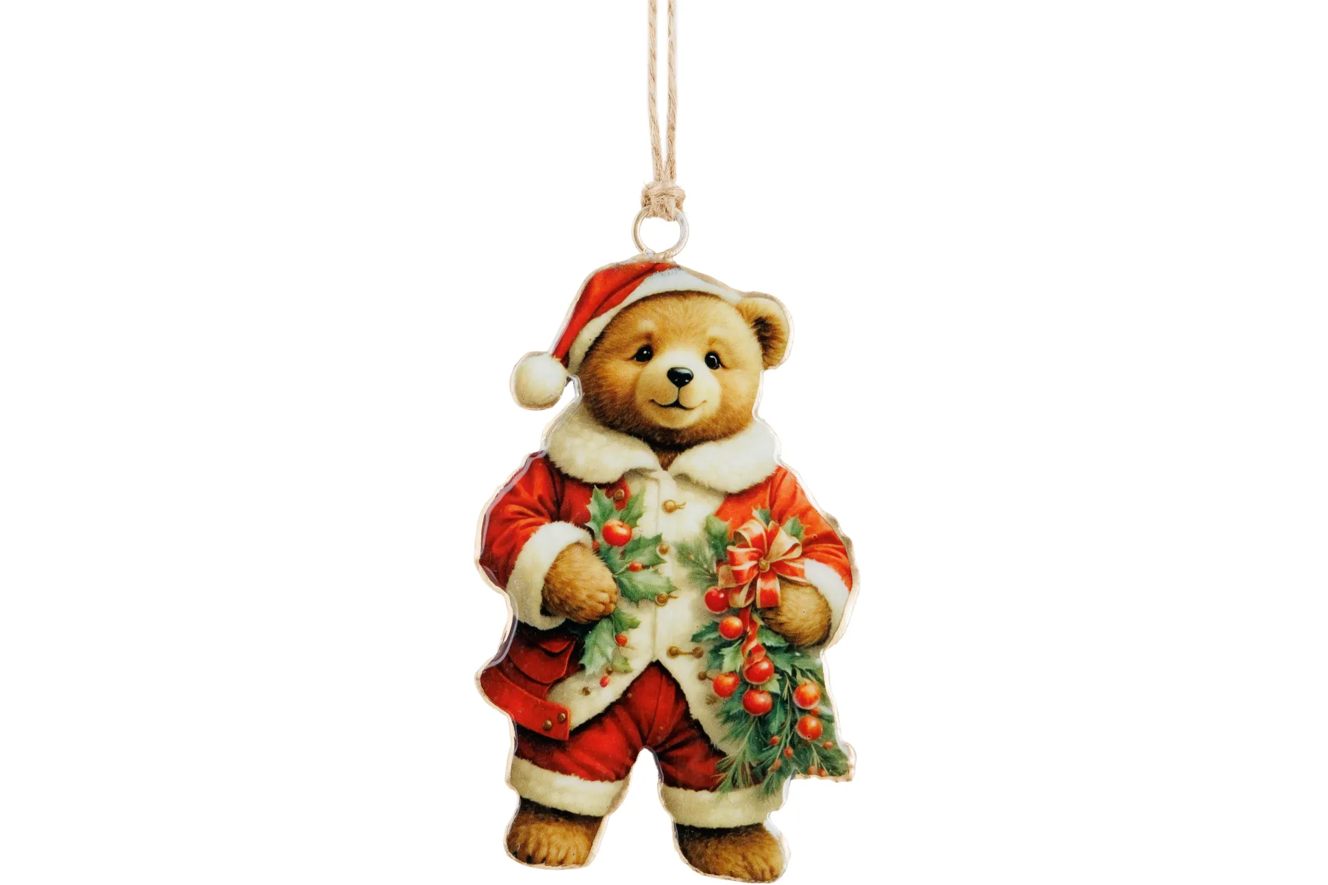 Hanger vintage bear rood