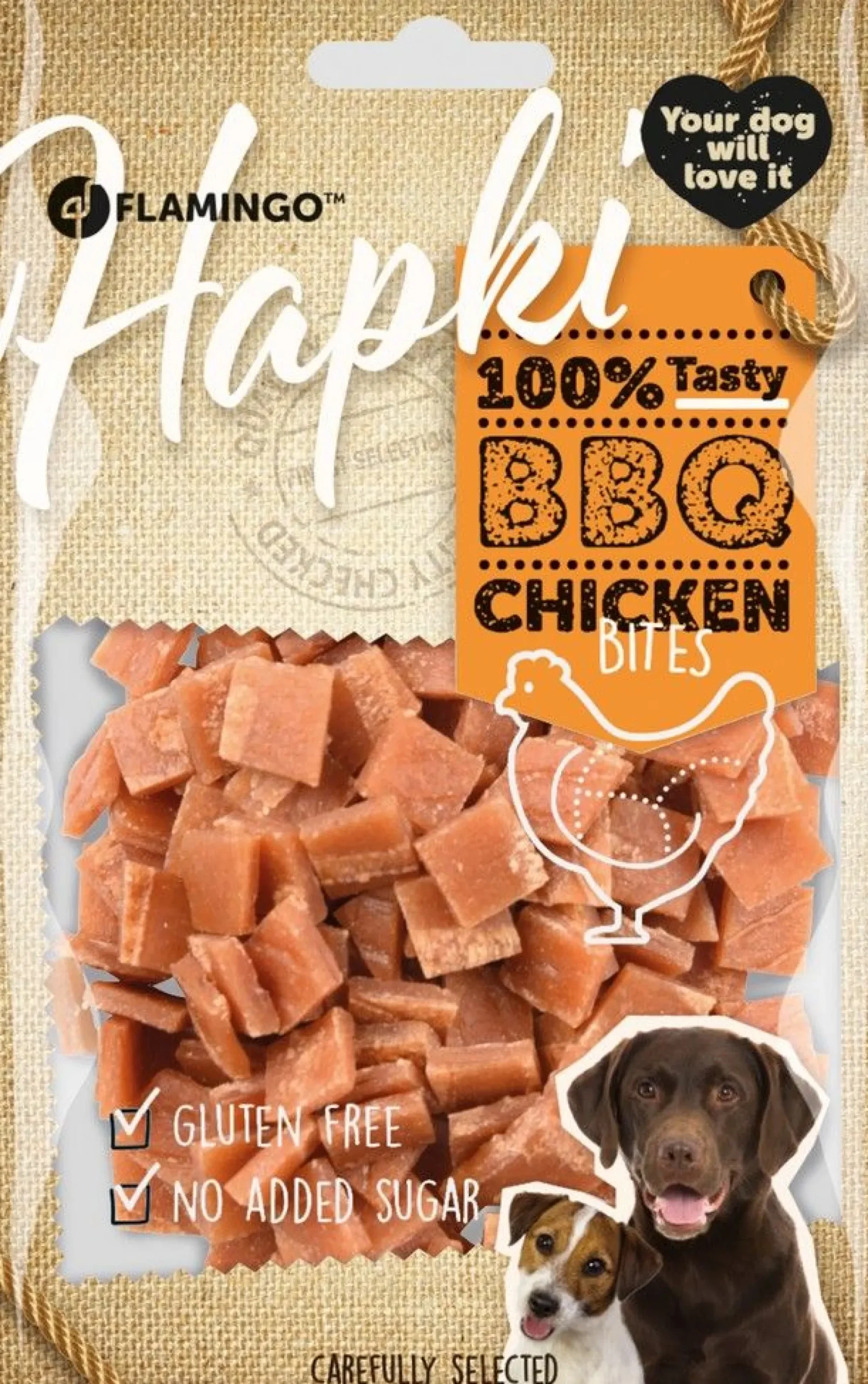 Hapki bbq chicken bites 85gr